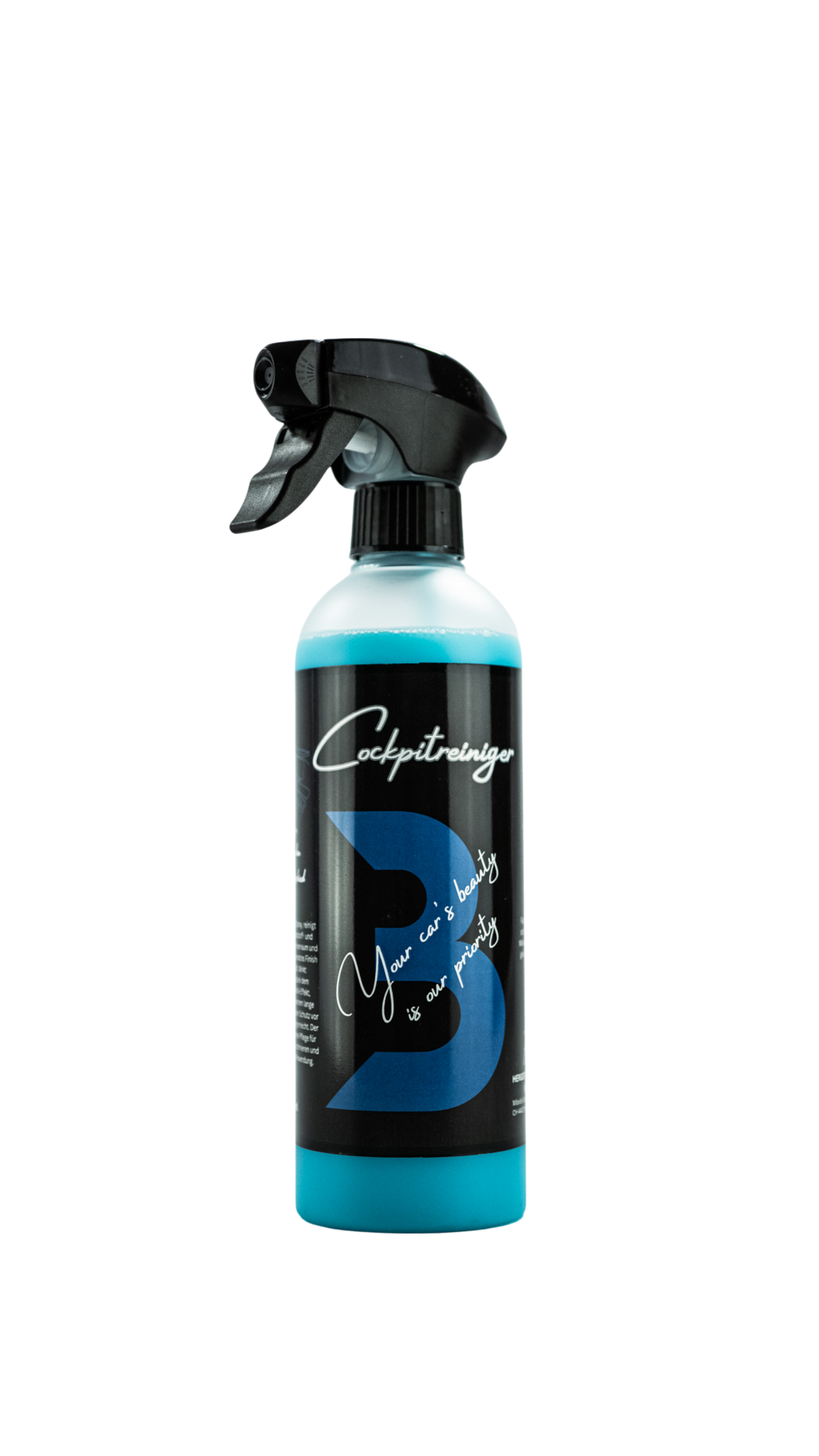 BERCE Cockpitreiniger 500 ml– Seidenmattes Finish & Anti-Statik-Effekt