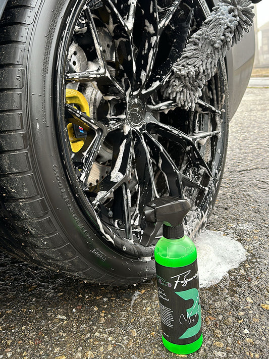 Berce Premium Felgenreiniger 500 ml – pH-hautneutral mit Farbindikator - Berce