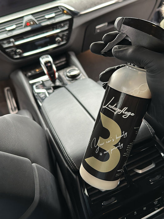 BERCE Lederpflege 500ml 2-in-1 – Reinigung & Pflege mit Jojobaöl - Berce